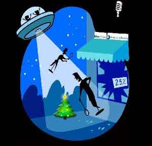 How the Martians Stole Christmas